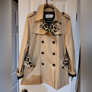 Coach Leopard Trench Coat NWT (Style # F55144)